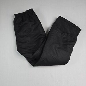 Faded Glory Kids XL 14-16 Black Insulated Snow‎ Ski Pants Winter Warm snowboard